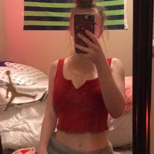 Brandy Melville red tank